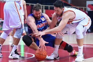 D. Motiejūnas atkovojo 28 kamuolius, bet tai ne lietuvio rekordas