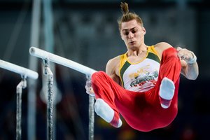 Vilniečio triumfas Turkijoje: gimnastas R. Tvorogalas – geriausias Europoje