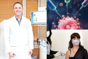 COVID-19 persirgęs gydytojas D. Rauba papasakojo, kaip ši liga paveikia imunitetą ir pagrindė, kodėl verta skiepytis