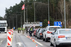 Jau aišku, kaip vyks eismo kontrolė Lietuvoje: atsiras 250 patikros punktų, numatytos tikrinimų datos