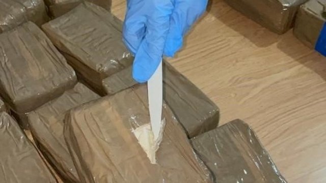 Pagėgių pasieniečiai sulaikė kokaino ir amfetamino už 6–7 mln. eurų
