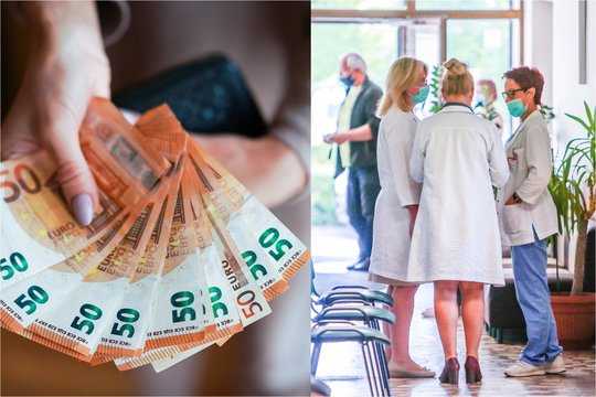 Premjerė Ingrida Šimonytė sako, kad kitų metų biudžete bus suplanuotos lėšos medikų priedams.