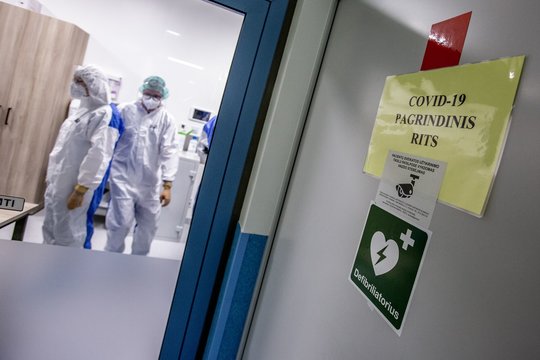 VUL Santaros klinikos, koronavirusas.