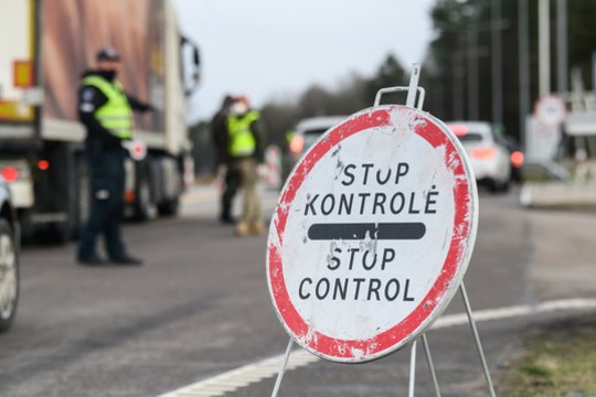 Taip patikros postas ties Vilniumi atrodė per pirmąjį karantiną.
