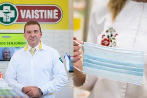 Išskyrė 3 didžiausias klaidas, kurias žmonės daro dėvėdami veido kaukes