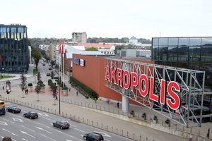 Kauno „Akropolyje“ – nauja tvarka: kuria prekių atsiėmimo punktus, veiks tik dalis parduotuvių