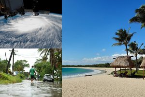 Turistų pamėgtą rojaus kampelį siaubs 5 kategorijos ciklonas: vėjo greitis sieks 280 km/val.