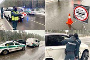 Kontrolės punktai išdygo ir Vilniuje: stabdo automobilius, prašo dokumentų ir nuolat keičia vietą