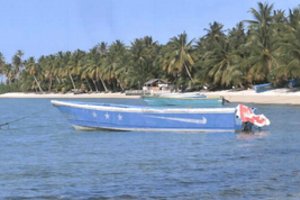 Į Maršalo Salas atplaukė kokaino prikrautas „laivas vaiduoklis“