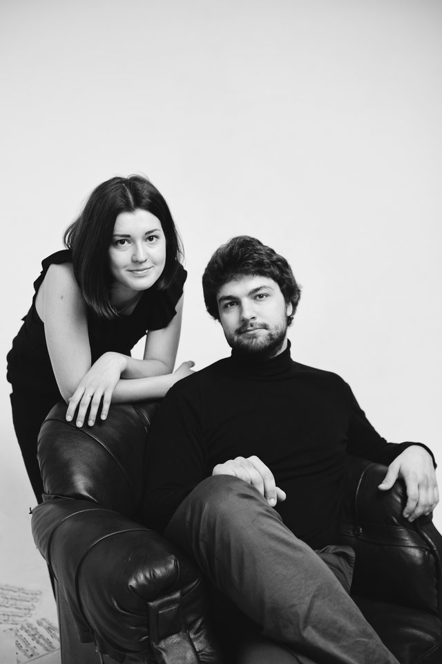 Lukas Geniušas su žmona Anna Geniušiene.<br> Asmeninio archyvo nuotr.