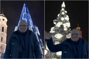 Siūlo sprendimą: asmenukės prie Vilniaus ir Kauno eglučių net neišėjus iš namų
