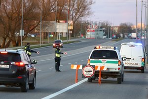 Penktadienį į Šiaulius liks penki keliai: paskelbė, kur įrengs kontrolės punktus
