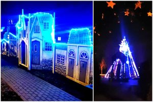 Iš Rygos kalėdinės nuotaikos pasisemti negalintys lietuviai šventinę pasaką sukūrė namuose