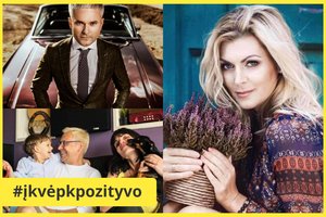 Pozityvumo receptai su žinomais žmonėmis: „Po nakties ateina diena, po blogio ateina gėris“