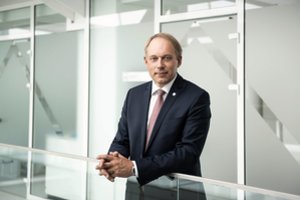 Lietuvos universitetų rektorių konferencijos prezidentu perrinktas KTU rektorius Eugenijus Valatka