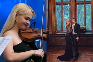 Martynas Levickis pristatė mylimąją: širdį užkariavo smuikininkė