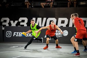 FIBA 3x3 pasaulio finalinio etapo ketvirtfinalyje kausis Utenos ekipa