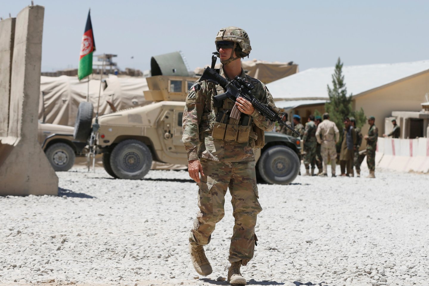 Užpulta JAV aviacijos bazė Afganistane. Asociatyvi nuotr.<br>Reuters/Scanpix nuotr.