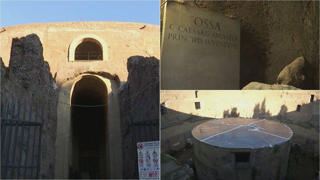 Pasižvalgykite: restauruotas pirmojo Romos imperatoriaus Augusto mauzoliejus atvers duris lankytojams