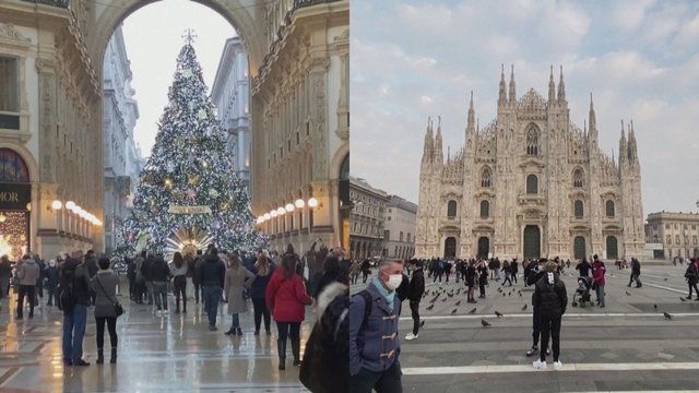 Italai šventes pasitiks nacionaliniame karantine