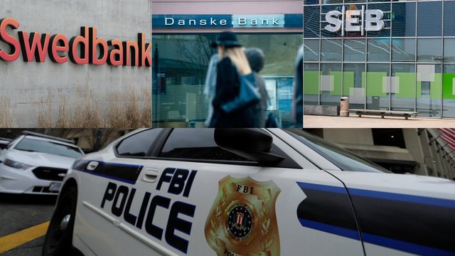 Baltijos šalių „Swedbank“, SEB ir „Danske Bank“ padaliniai įtariami sukčiavimu ir pinigų plovimu