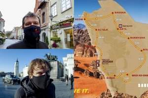 Mutuojantis koronavirusas jaukia Dakaro planus: lietuviai laukia sprendimo dėl varžybų