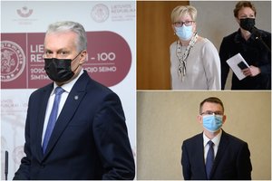 G. Nausėda su I. Šimonyte ir A. Dulkiu aptars pasirengimą skiepyti nuo COVID-19