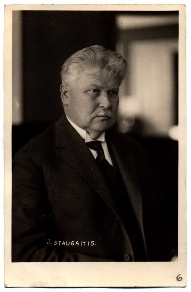  Lietuvos gydytojas, varpininkas, politinis bei visuomenės veikėjas J.Staugaitis, 1920-1940 m.<br> LYA nuotr.