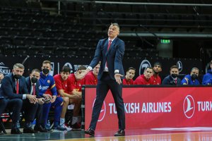 Š. Jasikevičius liko nusivylęs: „Nepadėjo nei mano kalba per pertrauką, nei dvi minutės pertraukėlės“