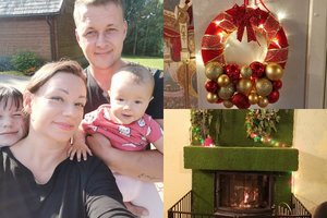 Pasakiškai namus išpuošusi Rūta Lukoševičiūtė papasakojo apie naują vyro veiklą ir motinystę