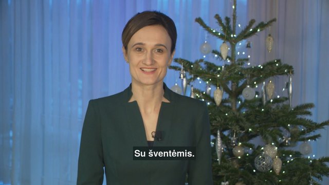 V. Čmilytės-Nielsen sveikinimas švenčių proga: „Ačiū visiems besilaikantiems nuotolinio solidarumo“