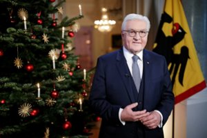 Vokietijos prezidento kalba Kalėdų proga: blogiausia pandemijos dalis jau praeityje