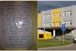 Iš koronaviruso gniaužtų išvaduota garbaus amžiaus pora siunčia padėką medikams