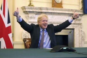 Jungtinės Karalystės parlamentas gruodžio 30-ąją sieks ratifikuoti susitarimą dėl prekybos po „Brexit“