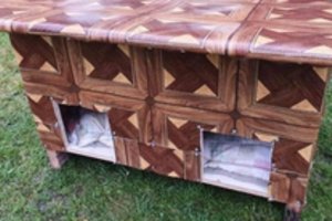 Rokiškio krašte – antras namelis beglobėms katėms