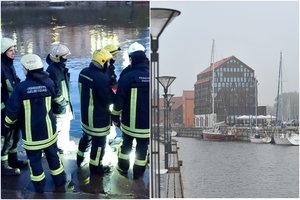 Klaipėdoje – ekologinis incidentas: į Danę išsiliejo teršalai, laivas skęsta nepirmąsyk