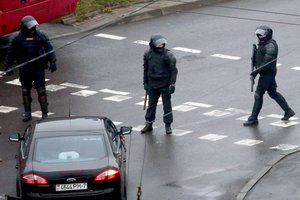 Baltarusijos milicija sako esanti pasirengusi reaguoti į opozicijos akcijas per šventes