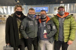 Į Dakarą išydėtas Antanas Juknevičius su komanda