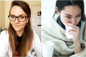 Šeimos gydytoja: didžiajai daliai „peršalusių“ patvirtinamas koronavirusas