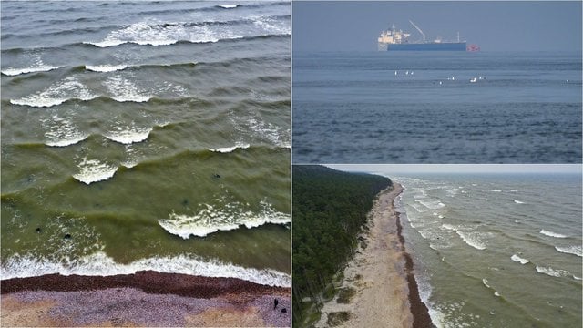 Būtingės terminale – ekologinė nelaimė: į Baltijos jūrą išsiliejo iki 2 tonų naftos produktų