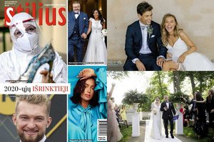 Įsimintiniausios 2020-ųjų akimirkos: Metų vestuvėse netrūko ir romantikos, ir slaptumo
