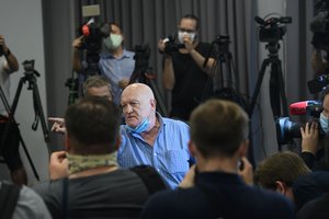 J. Subotino išsišokimą S. Cichanouskajos konferencijoje teismas įvertino bauda