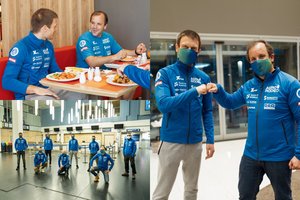 Vaidotas Žala Saudo Arabijoje susitiko su nauju komandos šturmanu 