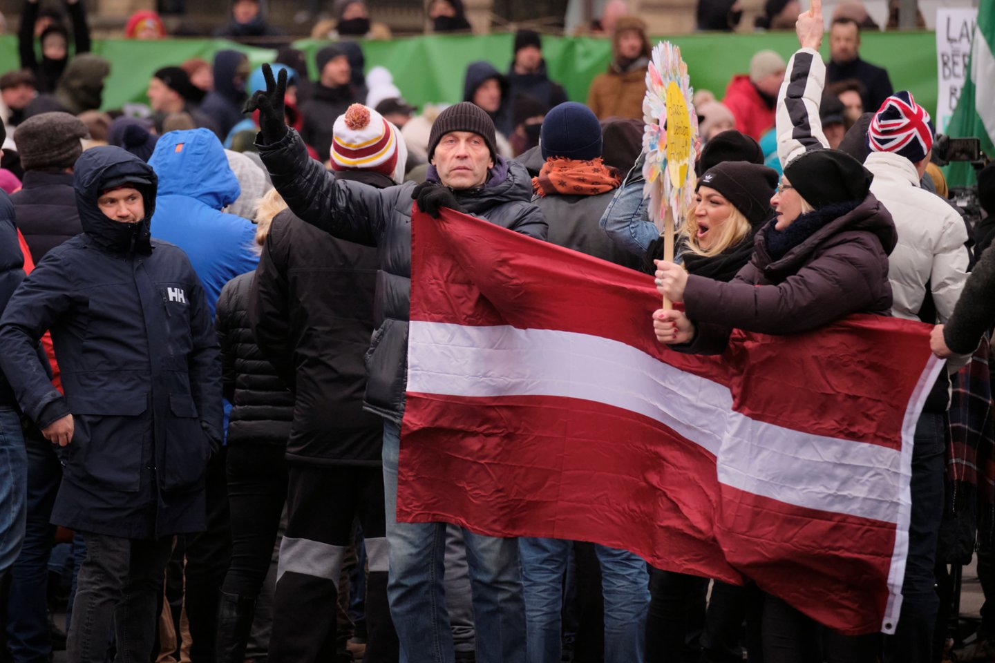  Latvijoje – griežčiausi ribojimai: Naujųjų metų naktį įves komendanto valandą.<br> Reuters/Scanpix nuotr.
