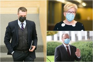G. Landsbergis apie šalies vadovų skiepijimą: tai galėtų padaryti ir I. Šimonytė, ir S. Skvernelis