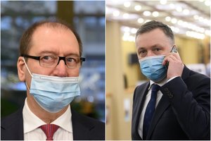 Didžiulį skandalą užkūrusiam V. Uspaskichui – dar daugiau A. Guogos strėlių: siūlo pačiam palikti Darbo partiją