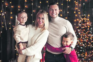 Atlikėjo D. Basčio šeima didelių tikslų Naujiems nekelia: „Ne viskas priklauso nuo mūsų“