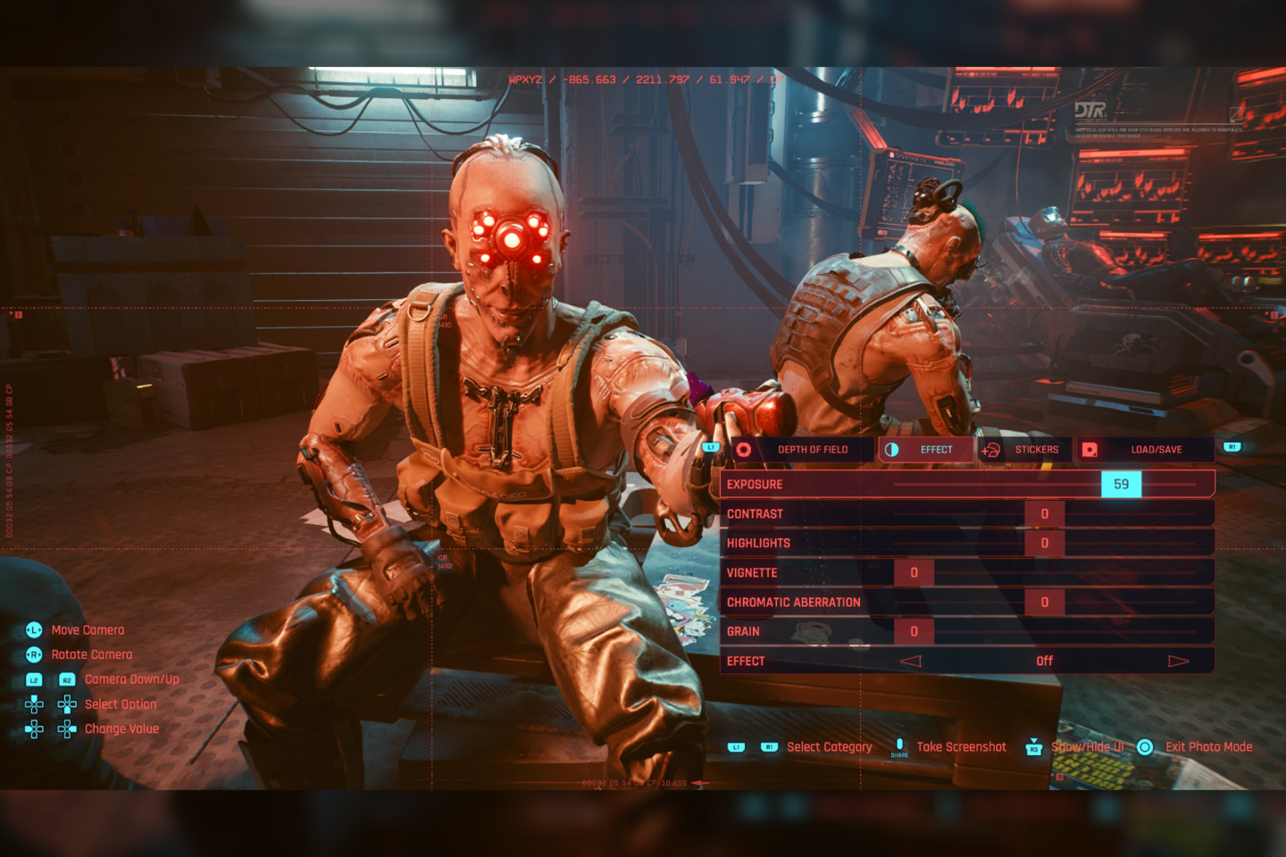   Vaizdai iš „Cyberpunk 2077“ pasaulio. Ekrano nuotraukos žaidžiant asmeniniu „Sony PlayStation 5“ kompiuteriu. Plačios ekrano nuotraukų darymo galimybės.