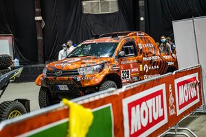 Antanas Juknevičius Dakare sėkmingai įveikė technines ir administracines patikras