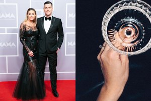 Susižadėjo Justinas Jankevičius ir Greta Mikalauskytė